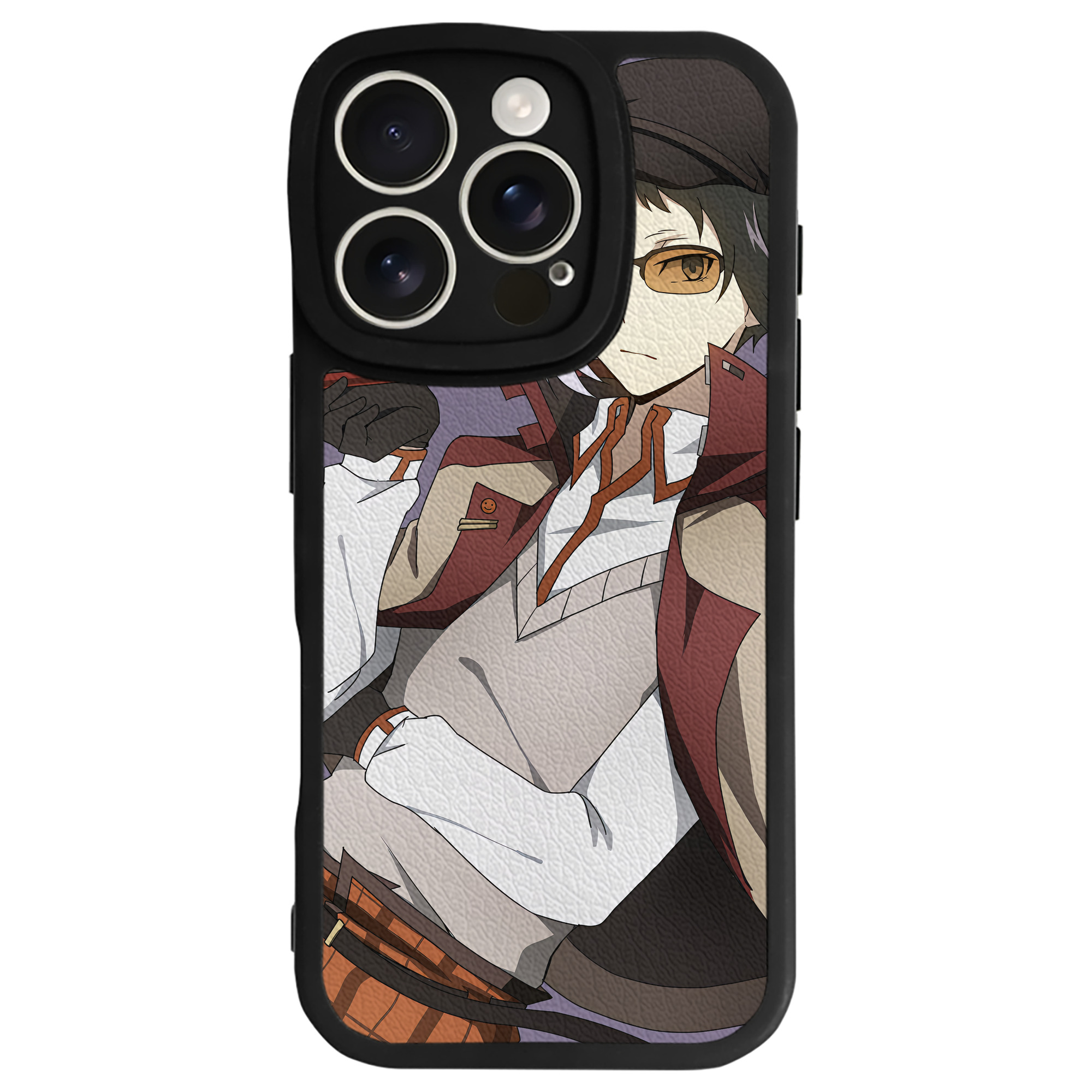 （画像用） 文豪ストレイドッグス Bungo Stray Dogs 【iPhone 16シリーズ対応】シリコンスマホケース（レザー調） 材質：シリコン